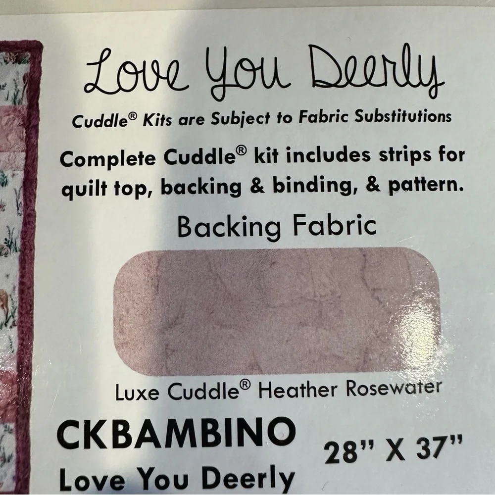 Shannon Fabrics COMPLETE Cuddle Quilt Kit 